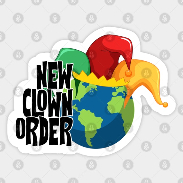 New Clown Order Sticker by EverGreene